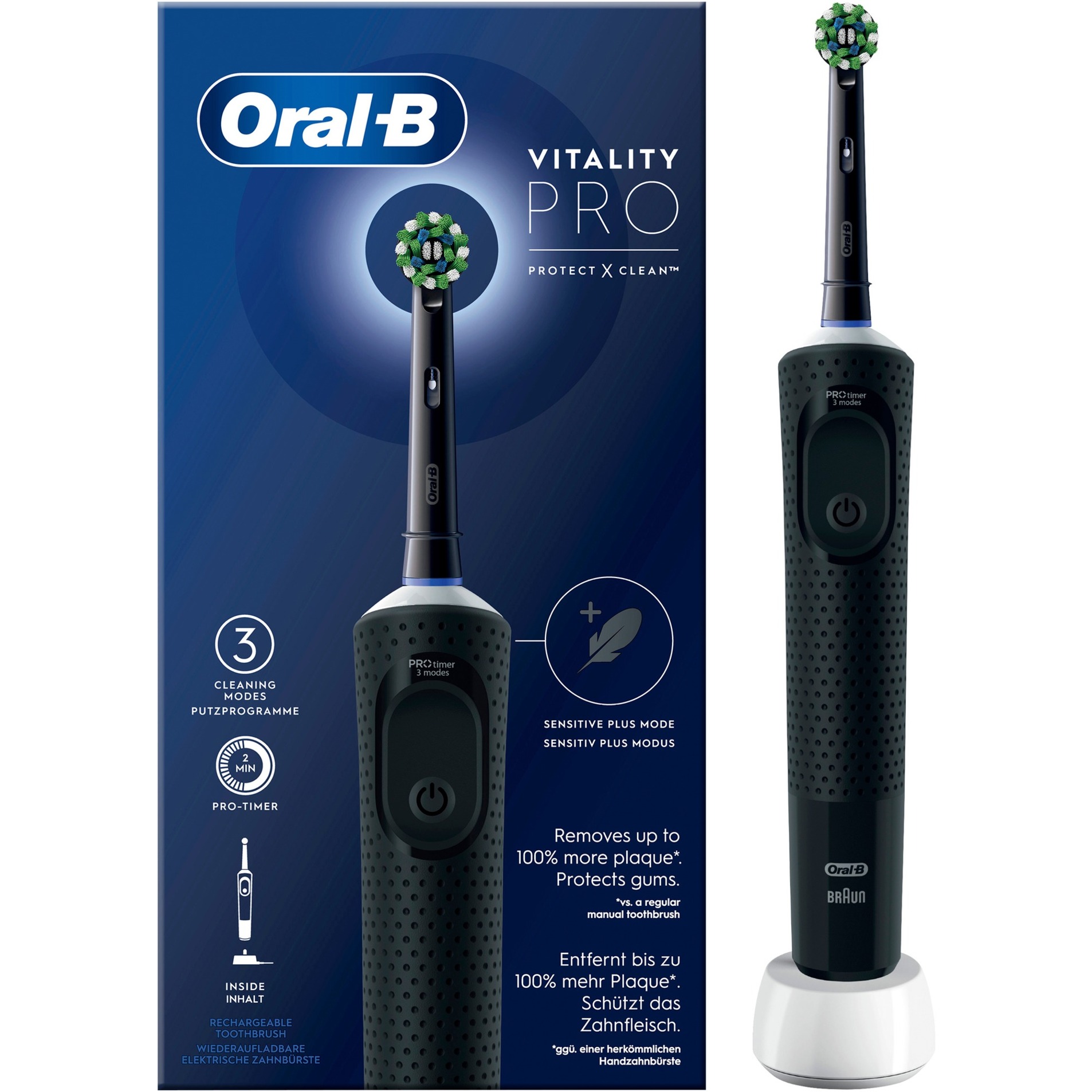 Oral-B Vitality Pro D103, Elektrische Zahnbürste Oral-B Vitality Pro D103, Elektrische Zahnbürste von Braun