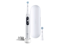 Oral-B iO 6S, Erwachsener, Vibrierende Zahnbürste, Tägliche Pflege, Tiefenreinigung, Zahnfleischpflege, Sensibel, für weiße Zähne, Grau, Weiß, 2 min, Grau, Weiß von Braun