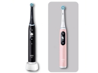Oral-B iO Duo, Erwachsener, Vibrierende Zahnbürste, Tägliche Pflege, Zahnfleischpflege, Puls, Sensibel, für weiße Zähne, Schwarz, Rose, 2 min, Schwarz, Rose von Braun