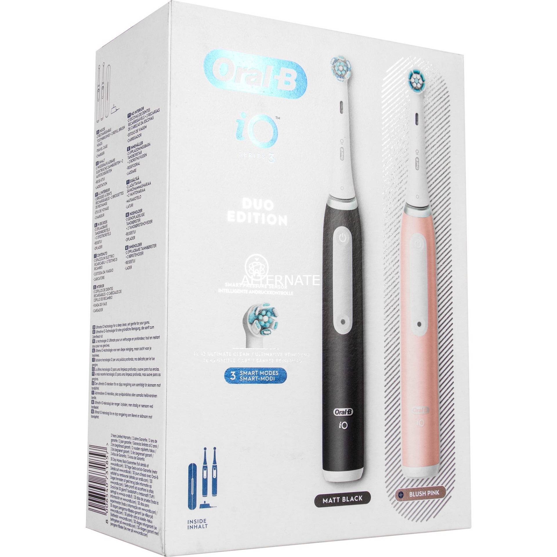 Oral-B iO Series 3N Duo, Elektrische Zahnbürste von Braun