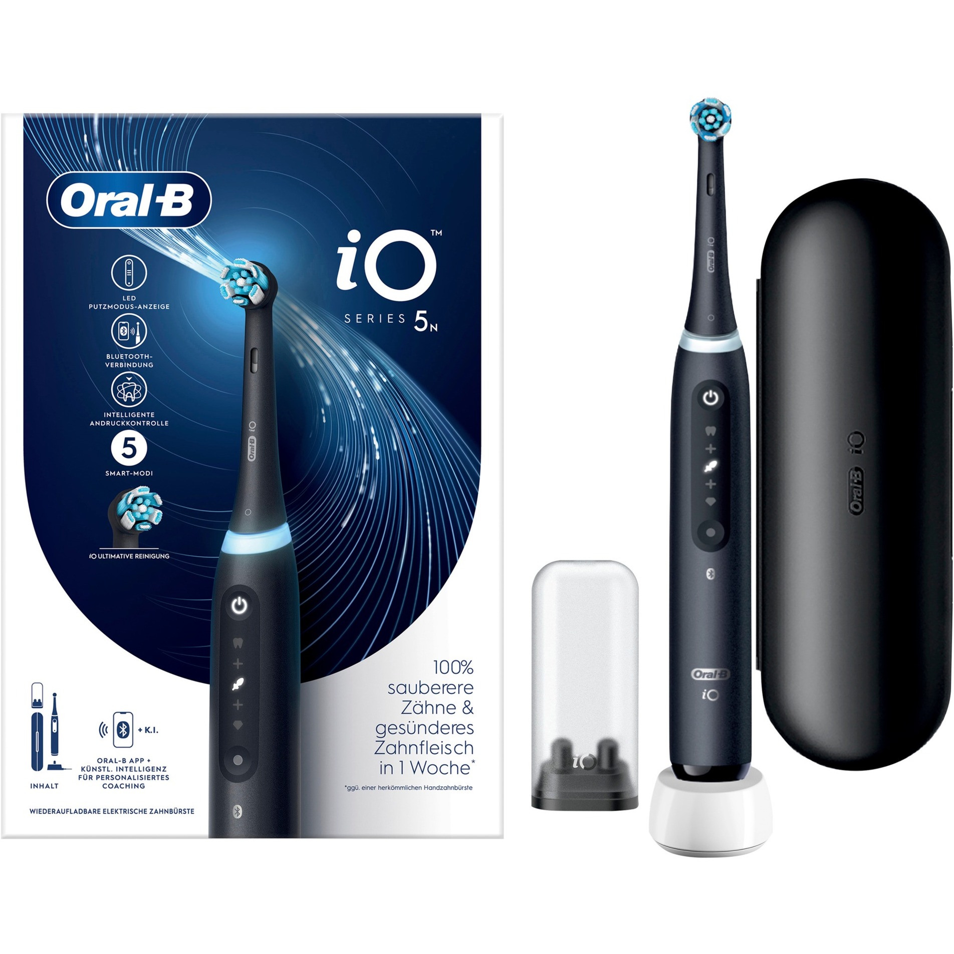 Oral-B iO Series 5, Elektrische Zahnbürste von Braun