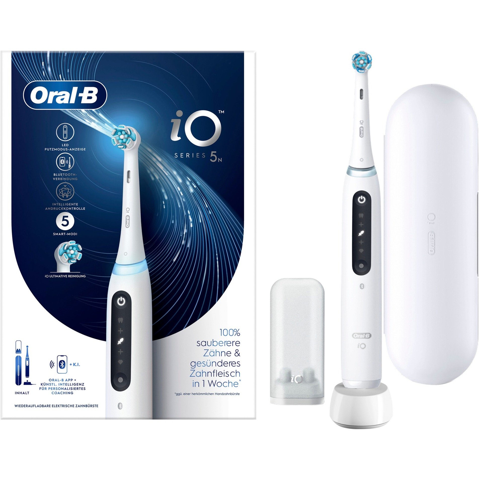 Oral-B iO Series 5, Elektrische Zahnbürste Oral-B iO Series 5, Elektrische Zahnbürste von Braun
