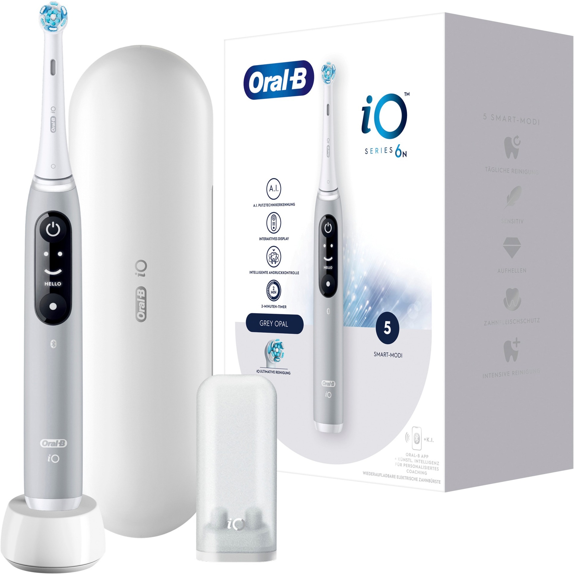 Oral-B iO Series 6, Elektrische Zahnbürste von Braun