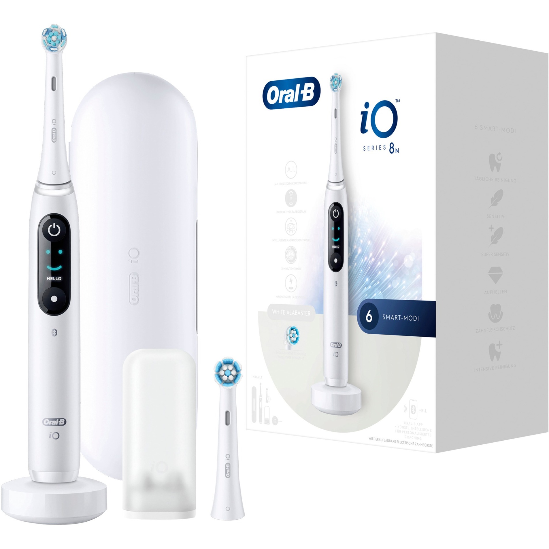 Oral-B iO Series 8N, Elektrische Zahnbürste von Braun