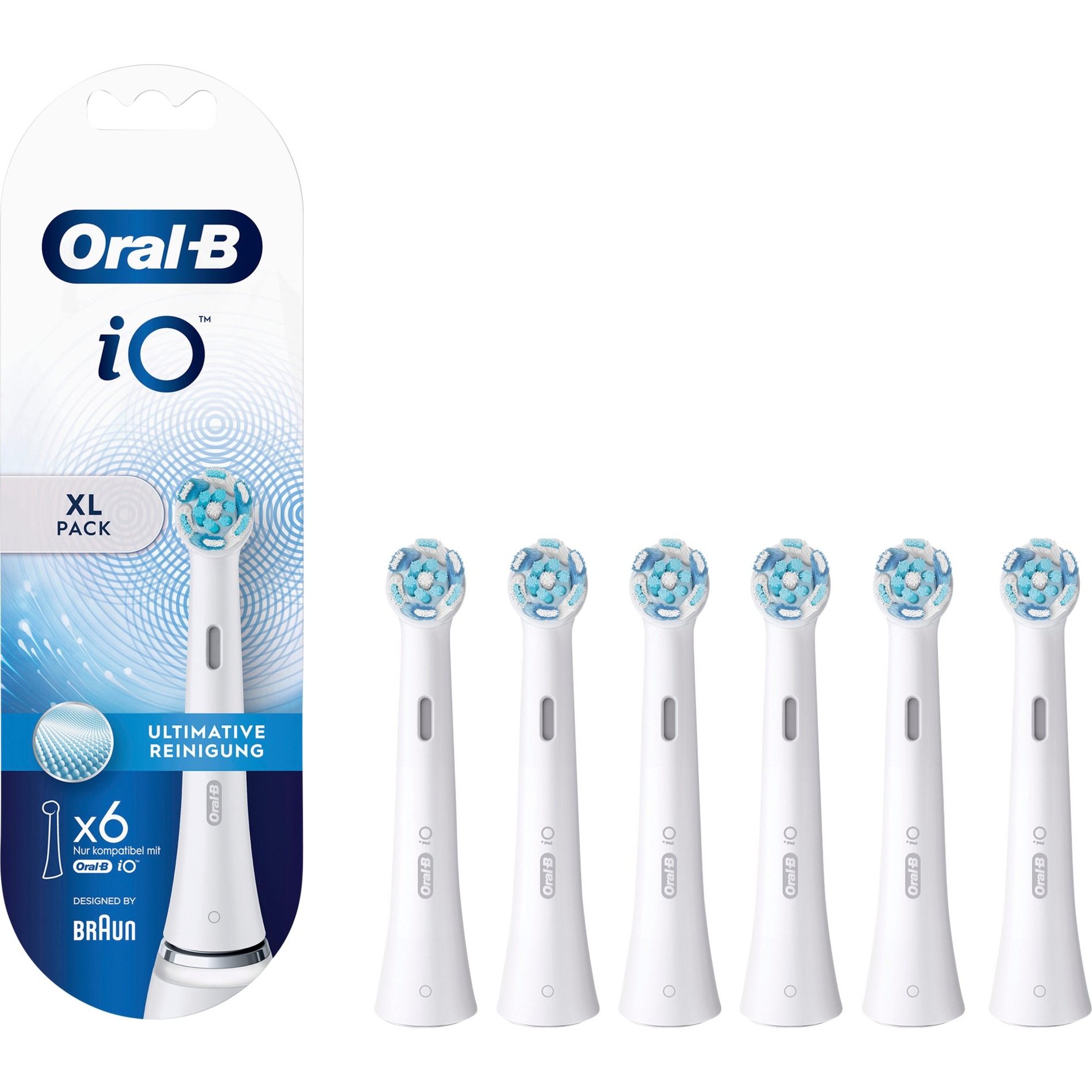 Oral-B iO Ultimative Reinigung 6er, Aufsteckbürste von Braun