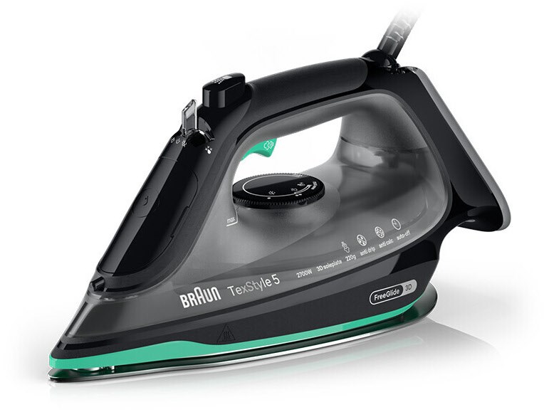 SI 5277 GR TexStyle 5 Dampfbügeleisen schwarz/grün SI 5277 GR TexStyle 5 Dampfbügeleisen schwarz/grün von Braun
