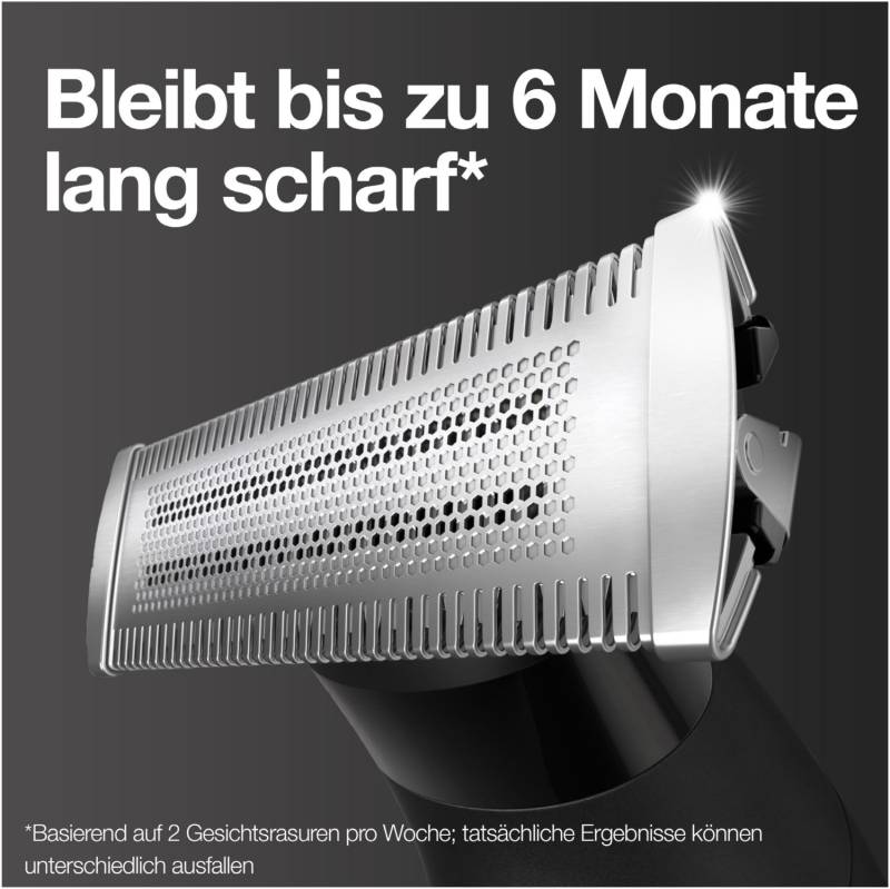Series X Schersystem XT10 Ersatz-Scherteile silber von Braun