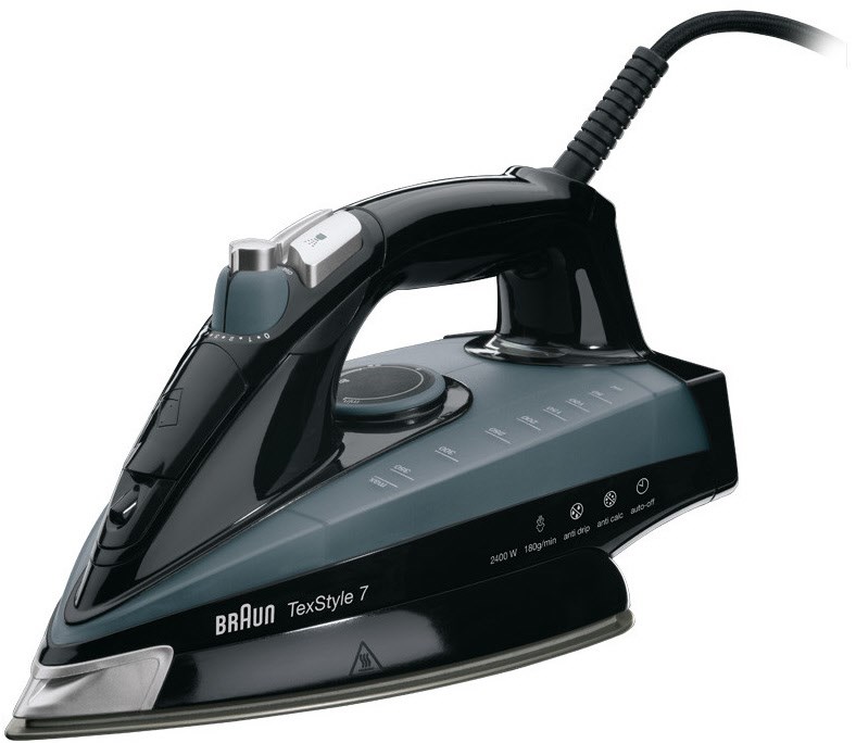 TS 745 A TexStyle 7 Dampfbügeleisen schwarz von Braun