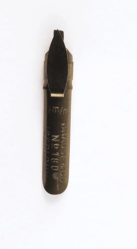 Brause 158020B - Packung mit 15 Banzugfedern 2mm, mit abgeschrägter Spitze und Reservoir für die westliche Kalligrafie, ideal für Kalligraphie, 1 Box von Brause