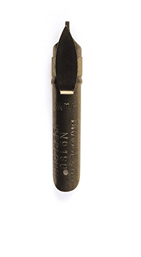 Brause 18007B Packung, mit 50 Feder Bandzug, 0, 7 mm, ideal für gotische Buchstaben, ideal für die Kalligraphie, 1 Pack Brause 18007B Packung, mit 50 Feder Bandzug, 0, 7 mm, ideal für gotische Buchstaben, ideal für die Kalligraphie, 1 Pack von Brause