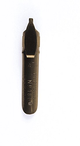 Brause 18015B Packung, mit 50 Feder Bandzug, 1, 5 mm, ideal für gotische Buchstaben, ideal für die Kalligraphie, 1 Pack Brause 18015B Packung, mit 50 Feder Bandzug, 1, 5 mm, ideal für gotische Buchstaben, ideal für die Kalligraphie, 1 Pack von Brause