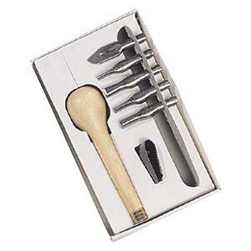 Brause 891B Linolschneider Set (mit 1 Handgriff, 5 linolfedern und 1 Federauszieher) Brause 891B Linolschneider Set (mit 1 Handgriff, 5 linolfedern und 1 Federauszieher) von Brause
