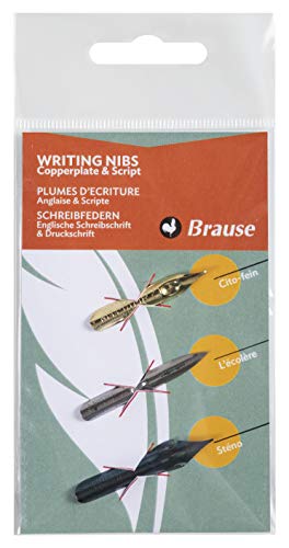 J.Herbin 16501B Kalligraphie-Set, Blisterpackung von Brause