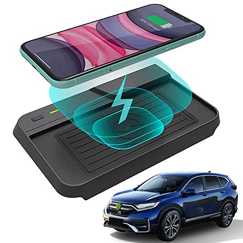 Kabelloses-Ladegerät Auto für Honda CR-V 2019 2018 2017 Center Console-Zubehörfeld, 10W Schnell 3 Spulen-Ladegerät Pad für iPhone 11/11 Pro/XS Max/XS/XR/X/8, Samsung S20/S10/S9/S8, Huawei Kabelloses-Ladegerät Auto für Honda CR-V 2019 2018 2017 Center Console-Zubehörfeld, 10W Schnell 3 Spulen-Ladegerät Pad für iPhone 11/11 Pro/XS Max/XS/XR/X/8, Samsung S20/S10/S9/S8, Huawei von BraveKing