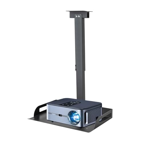 BraveeFly Universal Beamer-Halterung für die Decke,Deckenhalterung Projektor-Halterung mit versteckter Kabelführung,Hält bis zu 14 kg,Schwarz BraveeFly Universal Beamer-Halterung für die Decke,Deckenhalterung Projektor-Halterung mit versteckter Kabelführung,Hält bis zu 14 kg,Schwarz von BraveeFly
