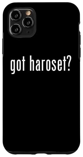 Hast du Haroset? Hülle für iPhone 11 Pro Max Hast du Haroset? Hülle für iPhone 11 Pro Max von Bread Of Affliction Afikoman Haggadah Pesach Gift
