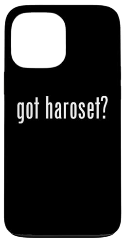 Hast du Haroset? Hülle für iPhone 13 Pro Max Hast du Haroset? Hülle für iPhone 13 Pro Max von Bread Of Affliction Afikoman Haggadah Pesach Gift