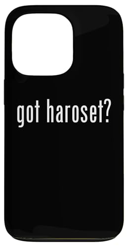 Hast du Haroset? Hülle für iPhone 13 Pro Hast du Haroset? Hülle für iPhone 13 Pro von Bread Of Affliction Afikoman Haggadah Pesach Gift