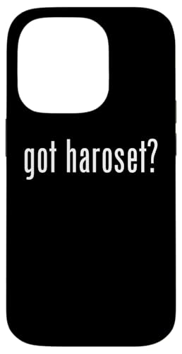 Hast du Haroset? Hülle für iPhone 14 Pro Hast du Haroset? Hülle für iPhone 14 Pro von Bread Of Affliction Afikoman Haggadah Pesach Gift