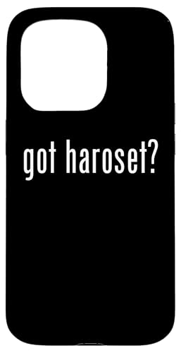 Hast du Haroset? Hülle für iPhone 15 Pro Hast du Haroset? Hülle für iPhone 15 Pro von Bread Of Affliction Afikoman Haggadah Pesach Gift