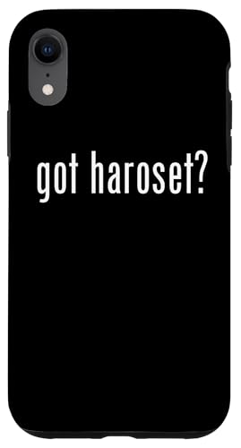 Hast du Haroset? Hülle für iPhone XR Hast du Haroset? Hülle für iPhone XR von Bread Of Affliction Afikoman Haggadah Pesach Gift