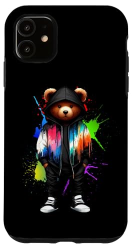 Teddybär, bunt, Hip-Hop-Musikkultur, Rap-Liebhaber Hülle für iPhone 11 Teddybär, bunt, Hip-Hop-Musikkultur, Rap-Liebhaber Hülle für iPhone 11 von Break Dance Hip Hop Dancer Hip Hop Music