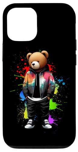 Teddybär, bunt, Hip-Hop-Musikkultur, Rap-Liebhaber Hülle für iPhone 12/12 Pro Teddybär, bunt, Hip-Hop-Musikkultur, Rap-Liebhaber Hülle für iPhone 12/12 Pro von Break Dance Hip Hop Dancer Hip Hop Music