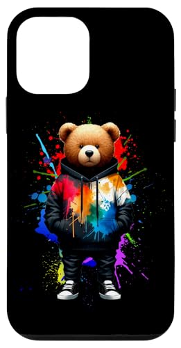 Teddybär, bunt, Hip-Hop-Musikkultur, Rap-Liebhaber Hülle für iPhone 12 mini Teddybär, bunt, Hip-Hop-Musikkultur, Rap-Liebhaber Hülle für iPhone 12 mini von Break Dance Hip Hop Dancer Hip Hop Music