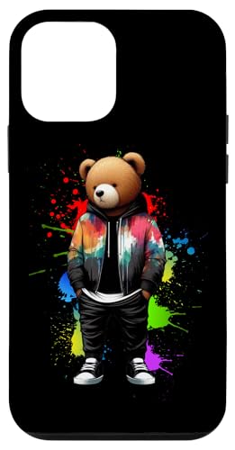 Teddybär, bunt, Hip-Hop-Musikkultur, Rap-Liebhaber Hülle für iPhone 12 mini Teddybär, bunt, Hip-Hop-Musikkultur, Rap-Liebhaber Hülle für iPhone 12 mini von Break Dance Hip Hop Dancer Hip Hop Music
