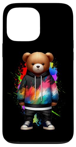 Teddybär, bunt, Hip-Hop-Musikkultur, Rap-Liebhaber Hülle für iPhone 13 Pro Max Teddybär, bunt, Hip-Hop-Musikkultur, Rap-Liebhaber Hülle für iPhone 13 Pro Max von Break Dance Hip Hop Dancer Hip Hop Music