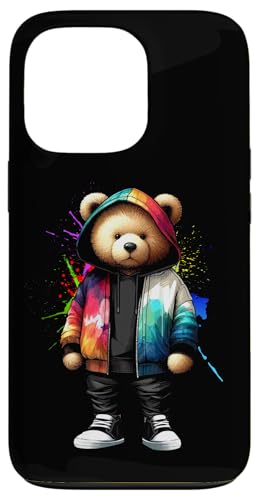 Teddybär, bunt, Hip-Hop-Musikkultur, Rap-Liebhaber Hülle für iPhone 13 Pro Teddybär, bunt, Hip-Hop-Musikkultur, Rap-Liebhaber Hülle für iPhone 13 Pro von Break Dance Hip Hop Dancer Hip Hop Music