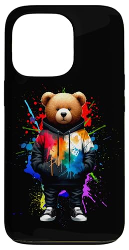 Teddybär, bunt, Hip-Hop-Musikkultur, Rap-Liebhaber Hülle für iPhone 13 Pro Teddybär, bunt, Hip-Hop-Musikkultur, Rap-Liebhaber Hülle für iPhone 13 Pro von Break Dance Hip Hop Dancer Hip Hop Music