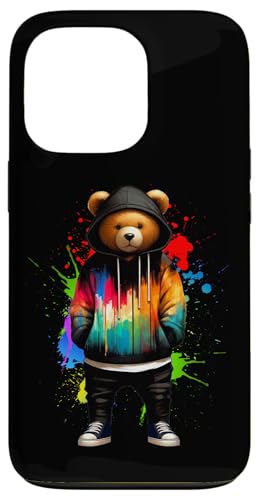 Teddybär, bunt, Hip-Hop-Musikkultur, Rap-Liebhaber Hülle für iPhone 13 Pro Teddybär, bunt, Hip-Hop-Musikkultur, Rap-Liebhaber Hülle für iPhone 13 Pro von Break Dance Hip Hop Dancer Hip Hop Music
