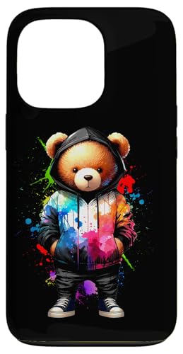 Teddybär, bunt, Hip-Hop-Musikkultur, Rap-Liebhaber Hülle für iPhone 13 Pro Teddybär, bunt, Hip-Hop-Musikkultur, Rap-Liebhaber Hülle für iPhone 13 Pro von Break Dance Hip Hop Dancer Hip Hop Music