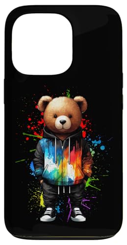 Teddybär, bunt, Hip-Hop-Musikkultur, Rap-Liebhaber Hülle für iPhone 13 Pro Teddybär, bunt, Hip-Hop-Musikkultur, Rap-Liebhaber Hülle für iPhone 13 Pro von Break Dance Hip Hop Dancer Hip Hop Music
