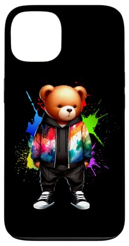 Teddybär, bunt, Hip-Hop-Musikkultur, Rap-Liebhaber Hülle für iPhone 13 Teddybär, bunt, Hip-Hop-Musikkultur, Rap-Liebhaber Hülle für iPhone 13 von Break Dance Hip Hop Dancer Hip Hop Music