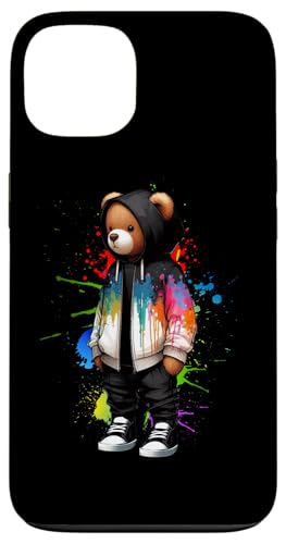 Teddybär, bunt, Hip-Hop-Musikkultur, Rap-Liebhaber Hülle für iPhone 13 Teddybär, bunt, Hip-Hop-Musikkultur, Rap-Liebhaber Hülle für iPhone 13 von Break Dance Hip Hop Dancer Hip Hop Music