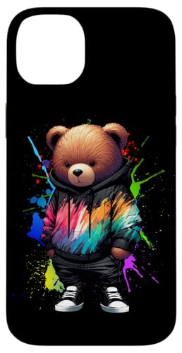 Teddybär, bunt, Hip-Hop-Musikkultur, Rap-Liebhaber Hülle für iPhone 14 Plus Teddybär, bunt, Hip-Hop-Musikkultur, Rap-Liebhaber Hülle für iPhone 14 Plus von Break Dance Hip Hop Dancer Hip Hop Music