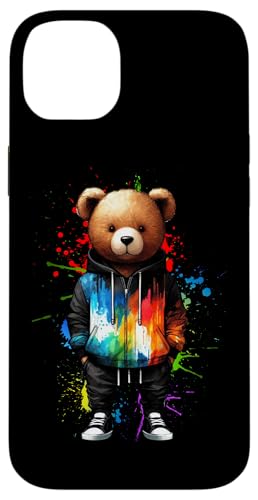 Teddybär, bunt, Hip-Hop-Musikkultur, Rap-Liebhaber Hülle für iPhone 14 Plus Teddybär, bunt, Hip-Hop-Musikkultur, Rap-Liebhaber Hülle für iPhone 14 Plus von Break Dance Hip Hop Dancer Hip Hop Music
