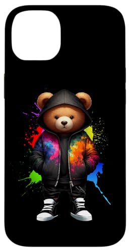 Teddybär, bunt, Hip-Hop-Musikkultur, Rap-Liebhaber Hülle für iPhone 14 Plus Teddybär, bunt, Hip-Hop-Musikkultur, Rap-Liebhaber Hülle für iPhone 14 Plus von Break Dance Hip Hop Dancer Hip Hop Music