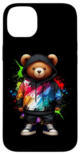 Teddybär, bunt, Hip-Hop-Musikkultur, Rap-Liebhaber Hülle für iPhone 14 Plus Teddybär, bunt, Hip-Hop-Musikkultur, Rap-Liebhaber Hülle für iPhone 14 Plus von Break Dance Hip Hop Dancer Hip Hop Music