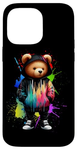 Teddybär, bunt, Hip-Hop-Musikkultur, Rap-Liebhaber Hülle für iPhone 14 Pro Max Teddybär, bunt, Hip-Hop-Musikkultur, Rap-Liebhaber Hülle für iPhone 14 Pro Max von Break Dance Hip Hop Dancer Hip Hop Music