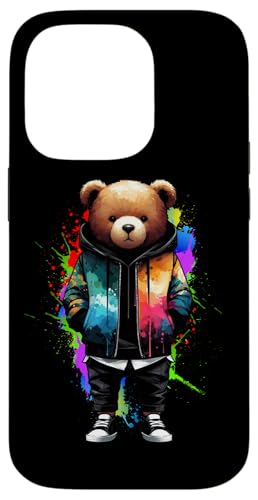 Teddybär, bunt, Hip-Hop-Musikkultur, Rap-Liebhaber Hülle für iPhone 14 Pro Teddybär, bunt, Hip-Hop-Musikkultur, Rap-Liebhaber Hülle für iPhone 14 Pro von Break Dance Hip Hop Dancer Hip Hop Music