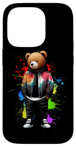 Teddybär, bunt, Hip-Hop-Musikkultur, Rap-Liebhaber Hülle für iPhone 14 Pro Teddybär, bunt, Hip-Hop-Musikkultur, Rap-Liebhaber Hülle für iPhone 14 Pro von Break Dance Hip Hop Dancer Hip Hop Music