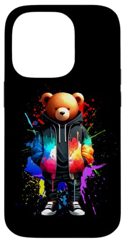 Teddybär, bunt, Hip-Hop-Musikkultur, Rap-Liebhaber Hülle für iPhone 14 Pro Teddybär, bunt, Hip-Hop-Musikkultur, Rap-Liebhaber Hülle für iPhone 14 Pro von Break Dance Hip Hop Dancer Hip Hop Music