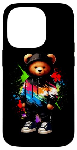 Teddybär, bunt, Hip-Hop-Musikkultur, Rap-Liebhaber Hülle für iPhone 14 Pro Teddybär, bunt, Hip-Hop-Musikkultur, Rap-Liebhaber Hülle für iPhone 14 Pro von Break Dance Hip Hop Dancer Hip Hop Music