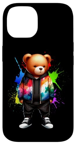Teddybär, bunt, Hip-Hop-Musikkultur, Rap-Liebhaber Hülle für iPhone 14 Teddybär, bunt, Hip-Hop-Musikkultur, Rap-Liebhaber Hülle für iPhone 14 von Break Dance Hip Hop Dancer Hip Hop Music