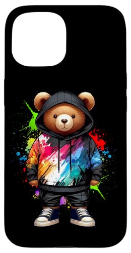 Teddybär, bunt, Hip-Hop-Musikkultur, Rap-Liebhaber Hülle für iPhone 15 Teddybär, bunt, Hip-Hop-Musikkultur, Rap-Liebhaber Hülle für iPhone 15 von Break Dance Hip Hop Dancer Hip Hop Music