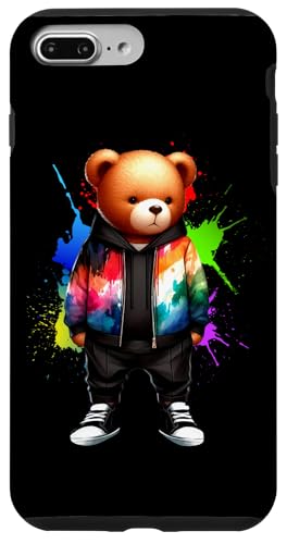 Teddybär, bunt, Hip-Hop-Musikkultur, Rap-Liebhaber Hülle für iPhone 7 Plus/8 Plus Teddybär, bunt, Hip-Hop-Musikkultur, Rap-Liebhaber Hülle für iPhone 7 Plus/8 Plus von Break Dance Hip Hop Dancer Hip Hop Music