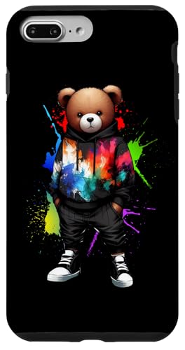 Teddybär, bunt, Hip-Hop-Musikkultur, Rap-Liebhaber Hülle für iPhone 7 Plus/8 Plus Teddybär, bunt, Hip-Hop-Musikkultur, Rap-Liebhaber Hülle für iPhone 7 Plus/8 Plus von Break Dance Hip Hop Dancer Hip Hop Music
